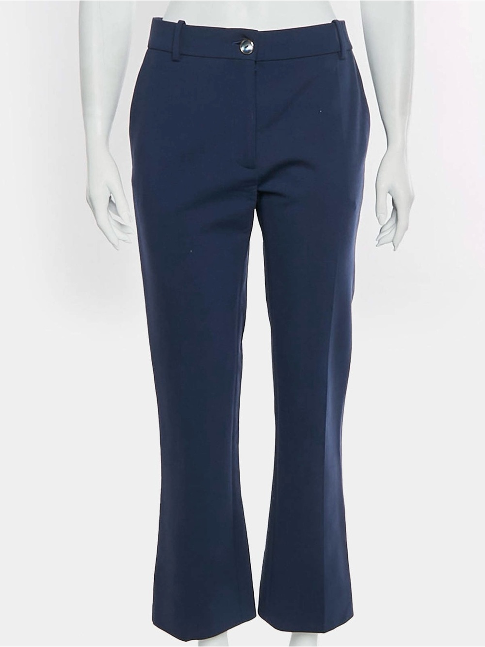 Valentino Wool-Silk Blend Flared Pants